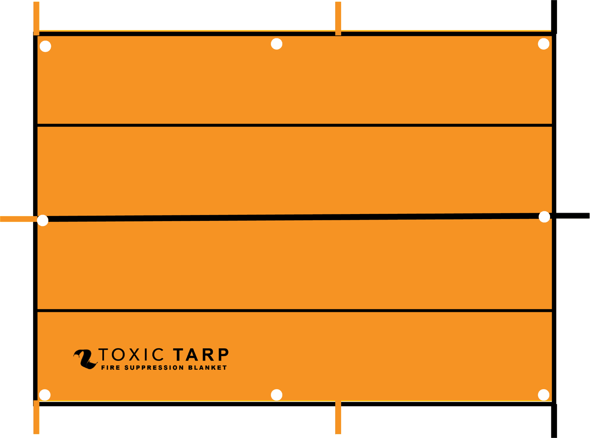 Toxic tarp 1100 Silica Coated